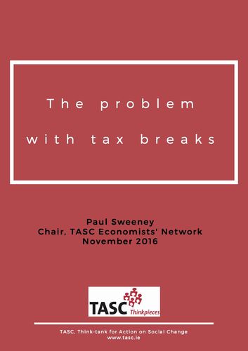 Publication cover - TheProblemwithTaxBreaks