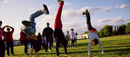 Hand stands