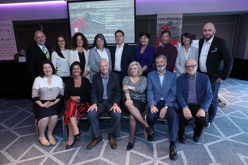 Speakers and chairs at the annual conference 2017