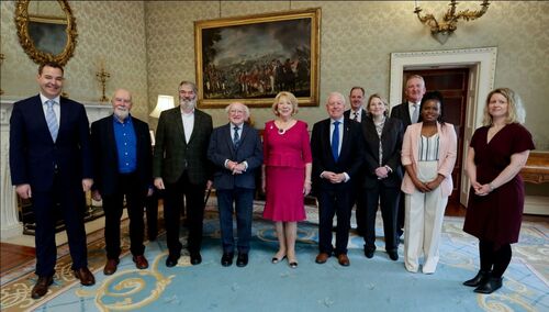 Our 21st Anniversary at Áras an Uachtaráin