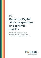 Front page from FORSEE_D.5.1-Report-on-Digital-SMEs-perspectives-on-economic-viability