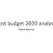 Post budget 2020 analysis