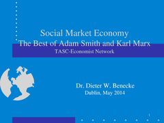 Publication cover - TASC Dieter Benecke Social Market Economy
