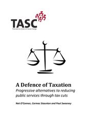 Publication cover - TASC A Defence of Taxation