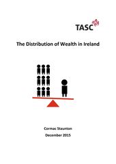 Publication cover - The Distribution of Wealth in Ireland